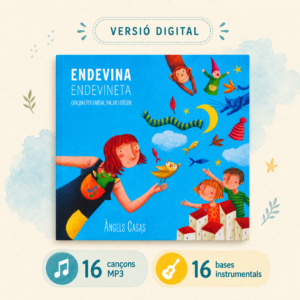 Versió digital Endevina endevineta amb 16 cançons MP3 i 16 bases instrumentals